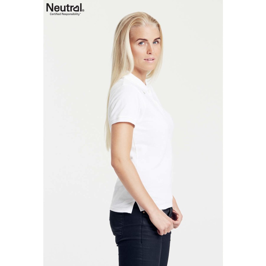 Damen Bio Piqué Polo – Bild 8