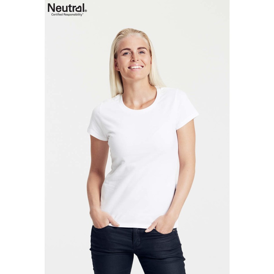 Schweres Damen Bio T-Shirt – Bild 5
