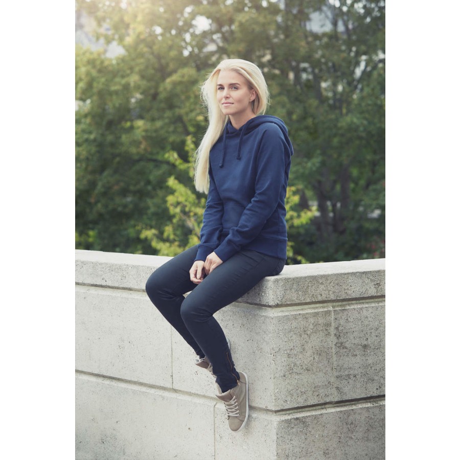 Damen Bio Kapuzen Sweater – Bild 4
