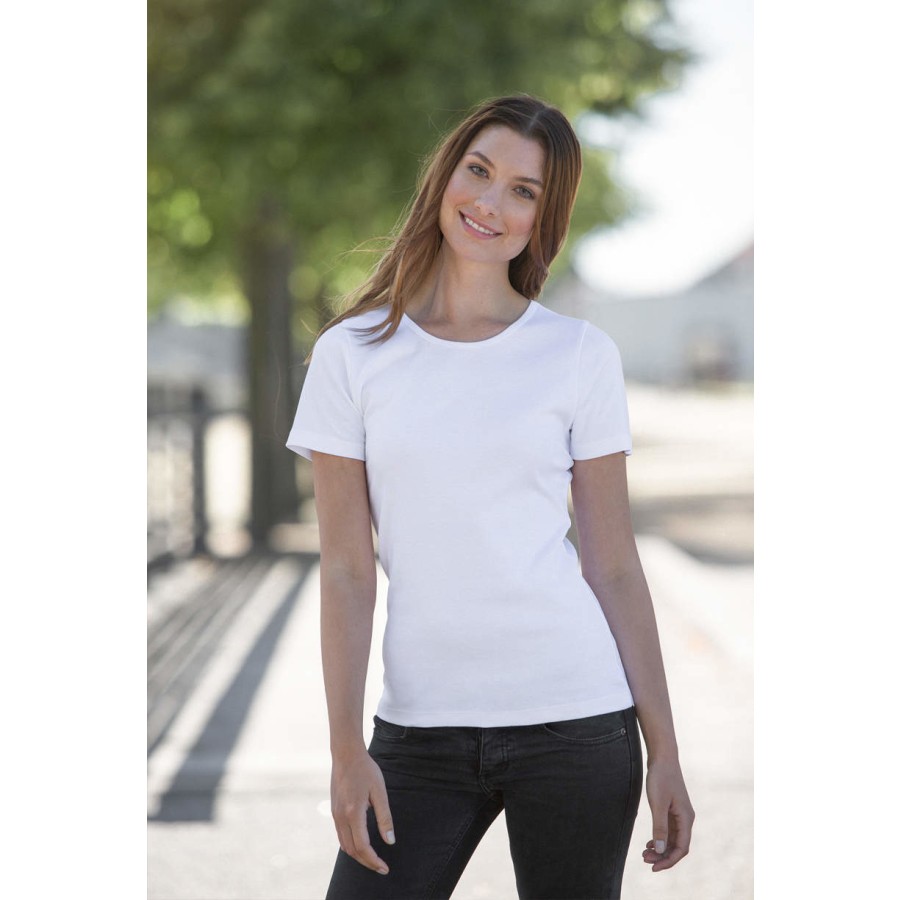 Damen Interlock T-Shirt – Bild 5