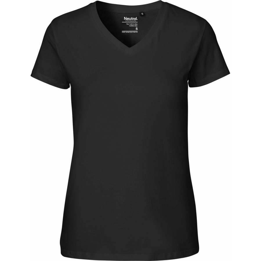 Damen V-neck T-Shirt