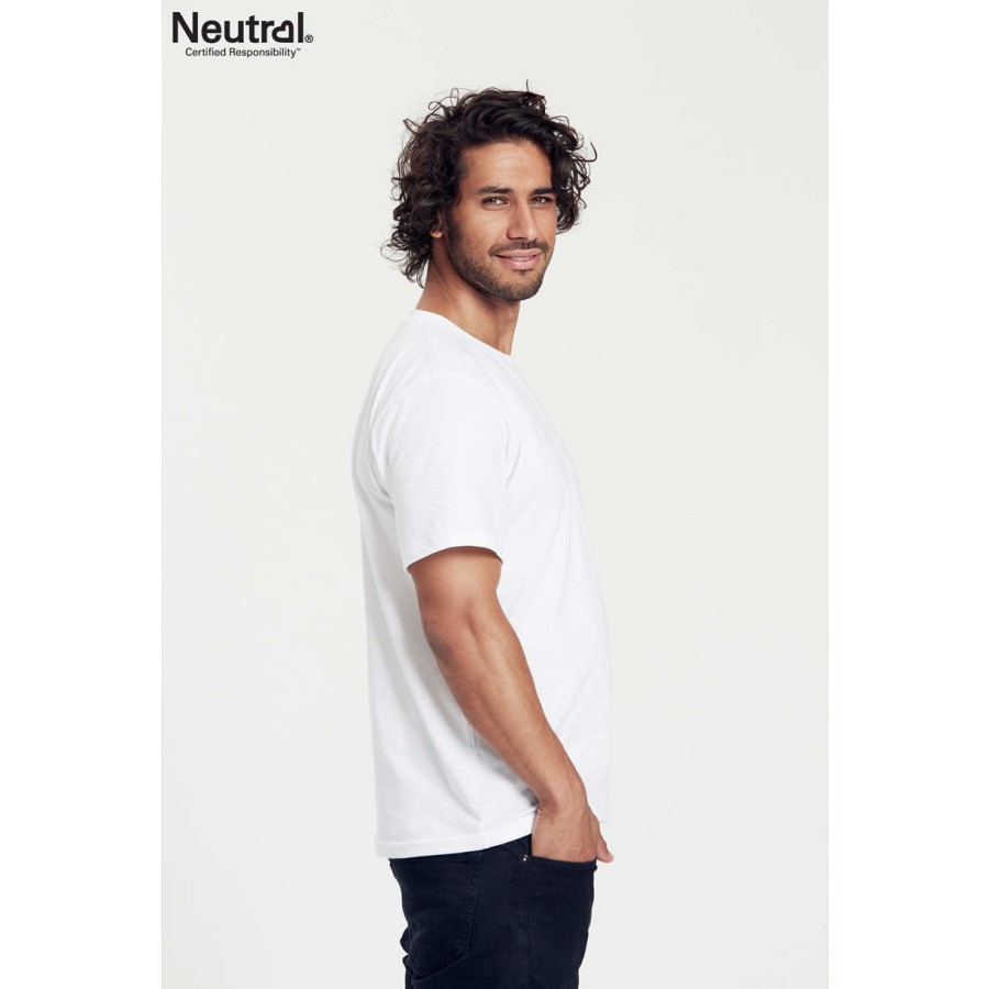 Schweres Herren Bio T-Shirt – Bild 8