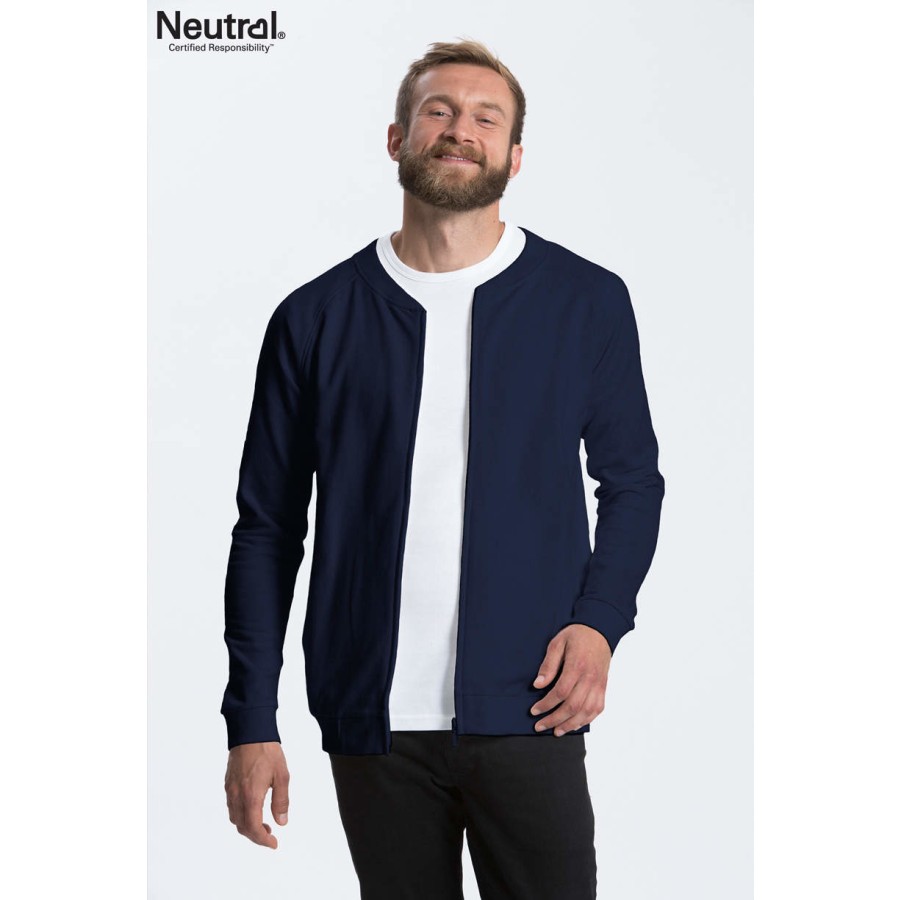 Unisex Bio Sweatjacke – Bild 2