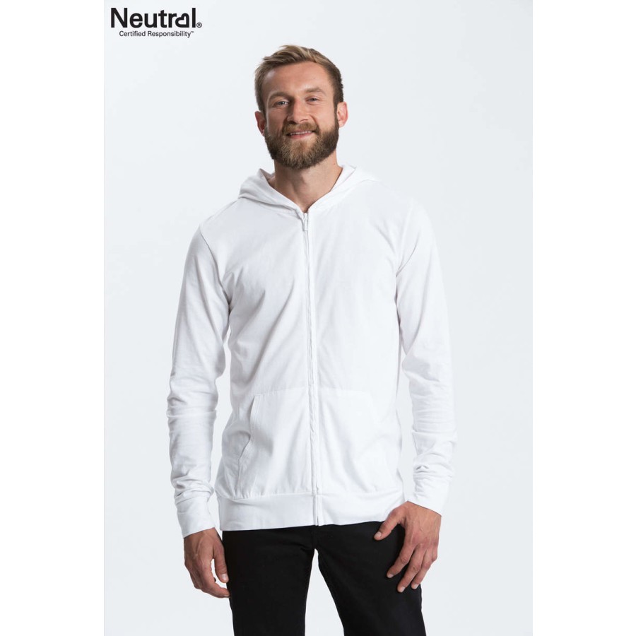 Unisex Jersey Hoodie with Zip – Bild 2