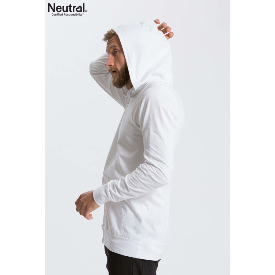 Unisex Jersey Hoodie with Zip – Bild 3