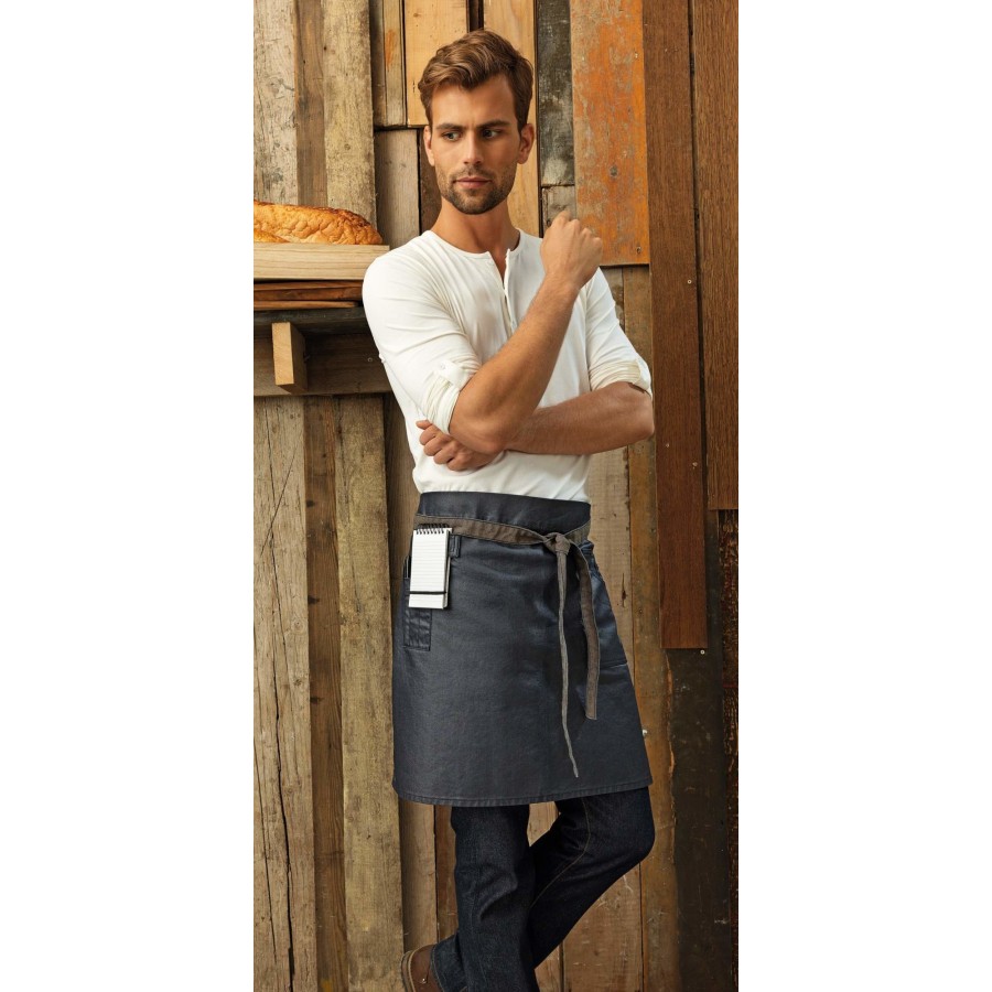 Denim Bistroschürze Division – Bild 2