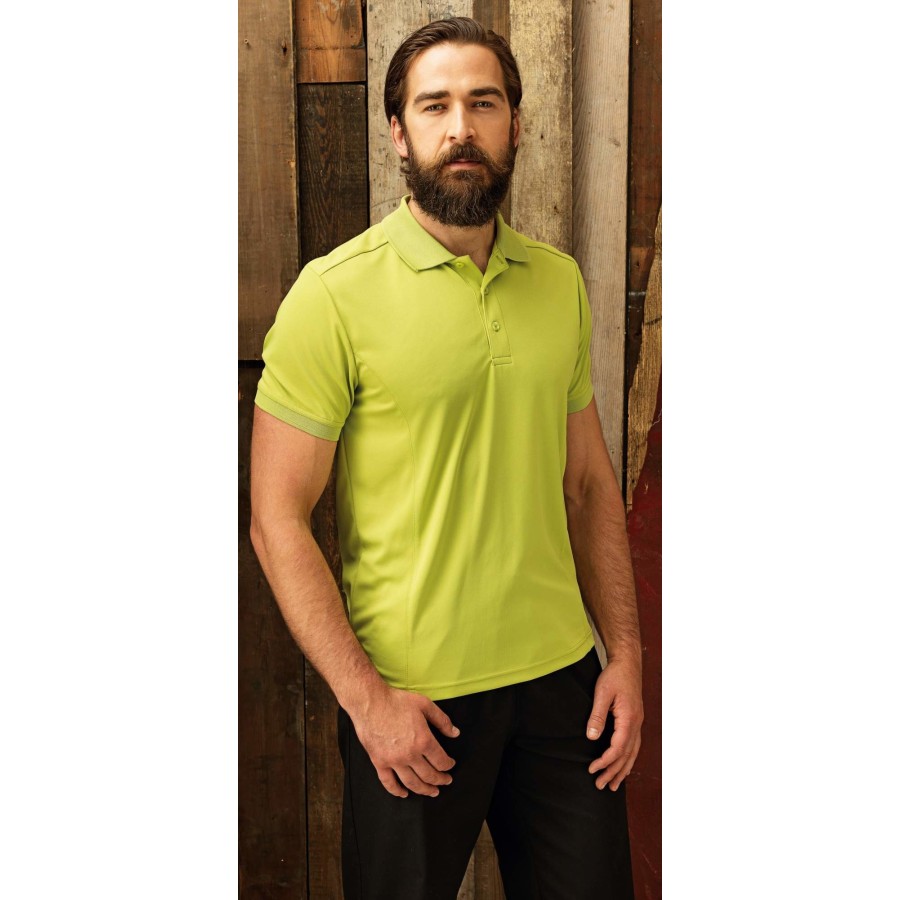 Herren Coolchecker® Piqué Polo – Bild 2