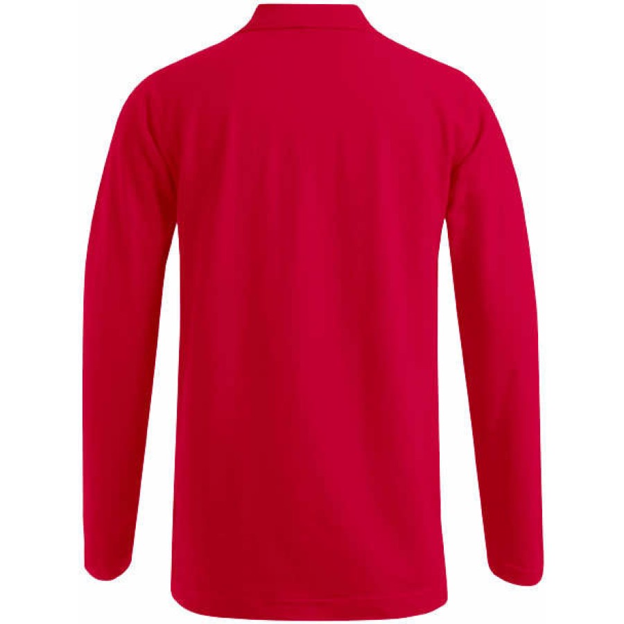 Herren Heavy Polo Longsleeve – Bild 5
