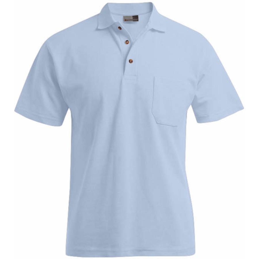 Herren Heavy Polo Pocket