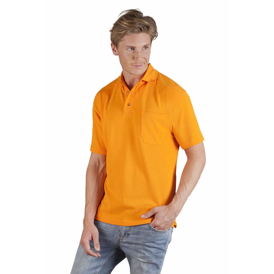 Herren Heavy Polo Pocket – Bild 2