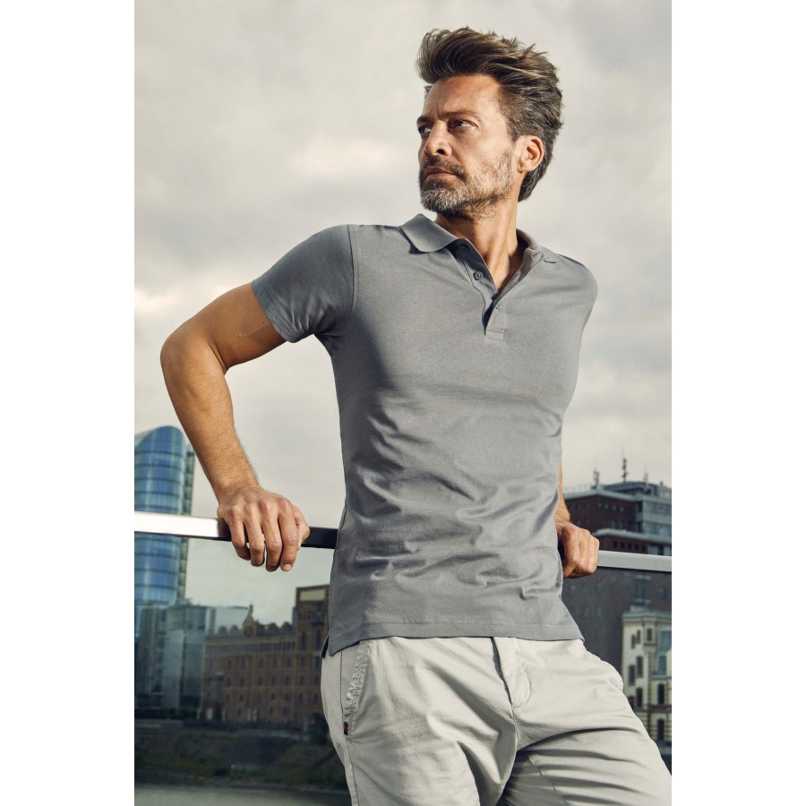 Herren Workwear Jersey Polo – Bild 2