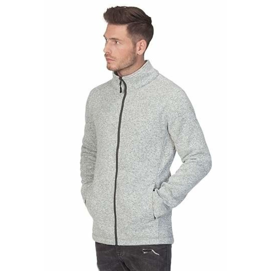 Herren Strickfleece Jacke – Bild 2