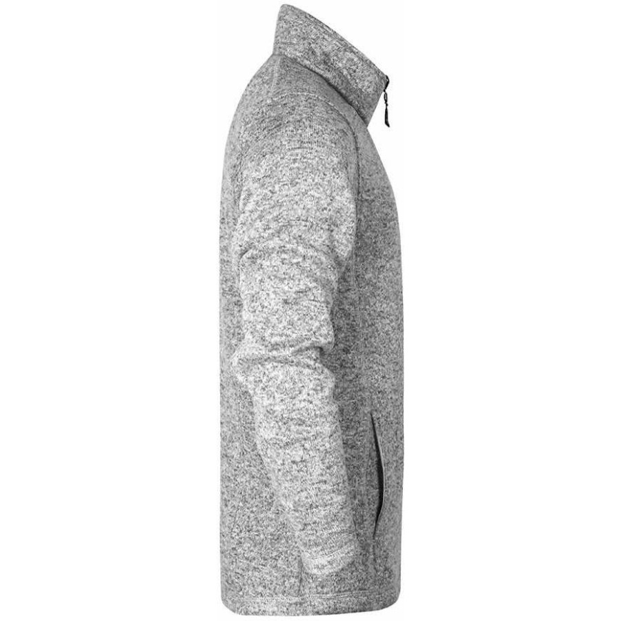 Herren Strickfleece Jacke – Bild 4