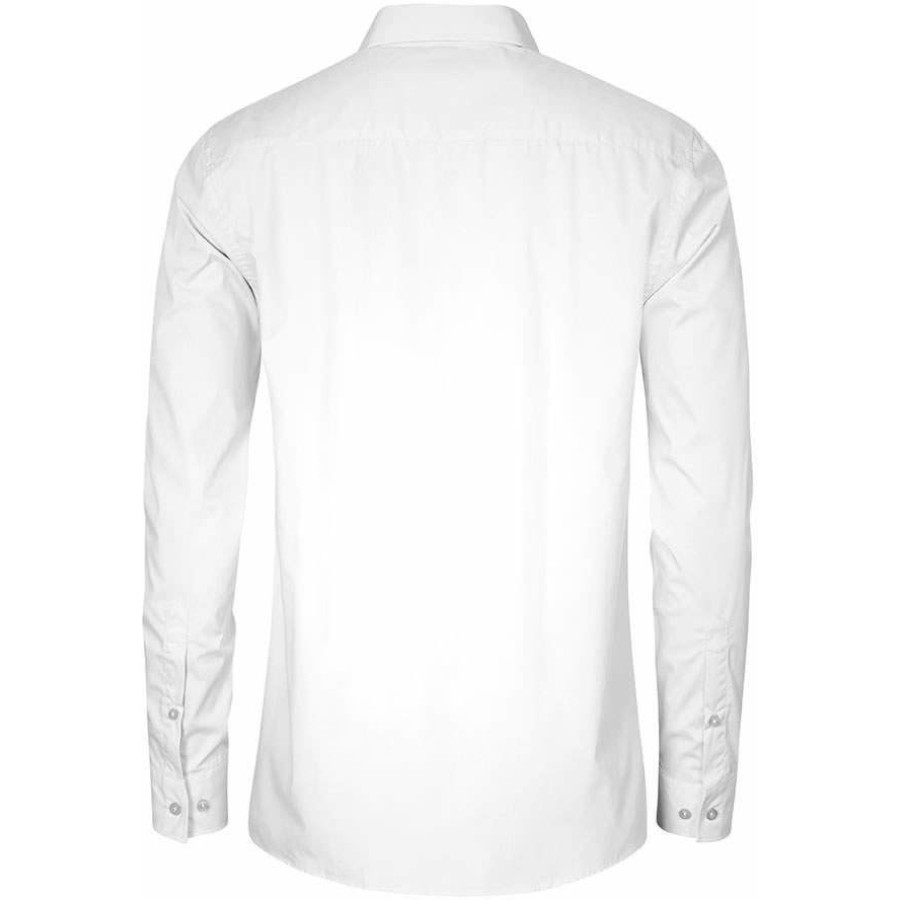 Herren Poplin Shirt Long Sleeve – Bild 3