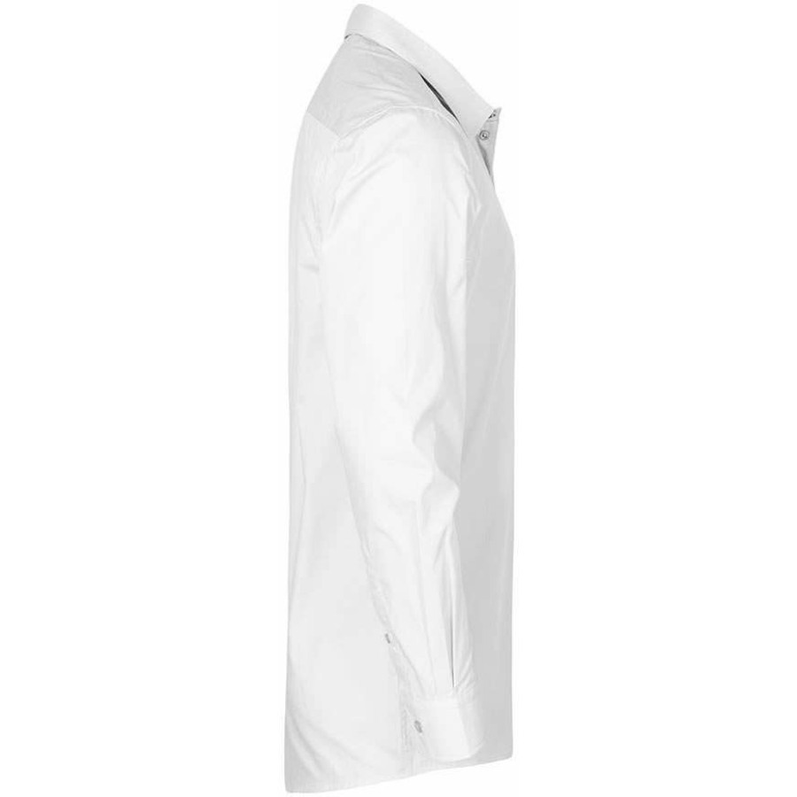 Herren Poplin Shirt Long Sleeve – Bild 4
