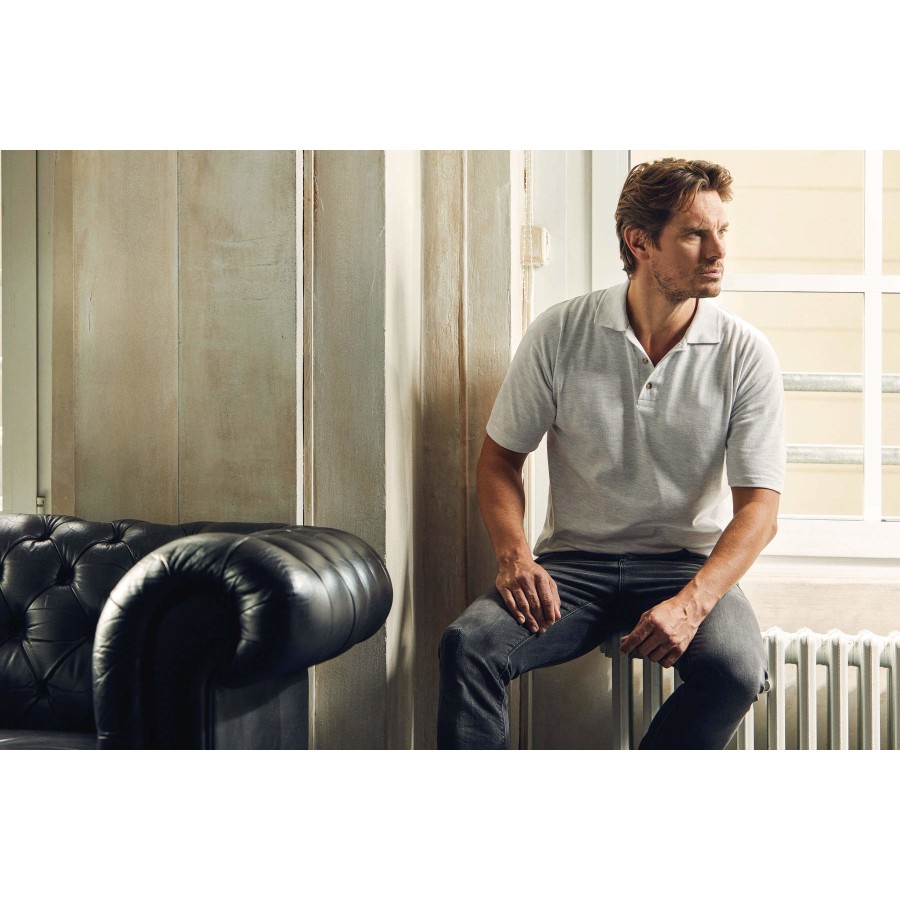 Herren Premium Polo – Bild 2