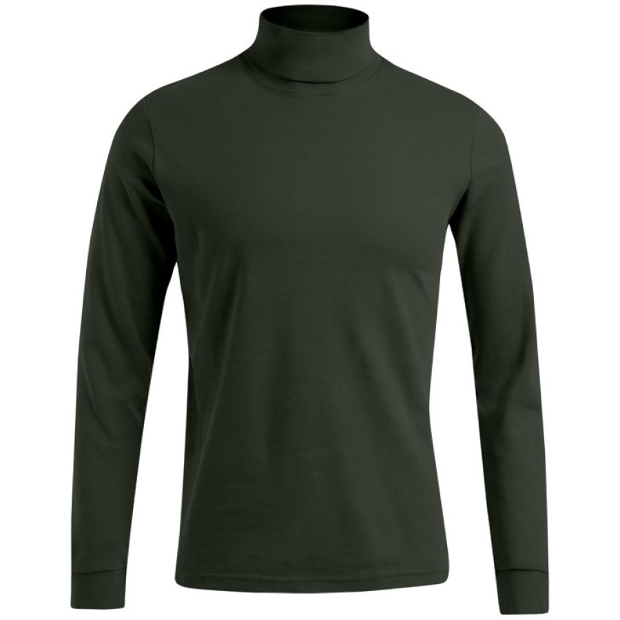 Herren Turtleneck-T LS