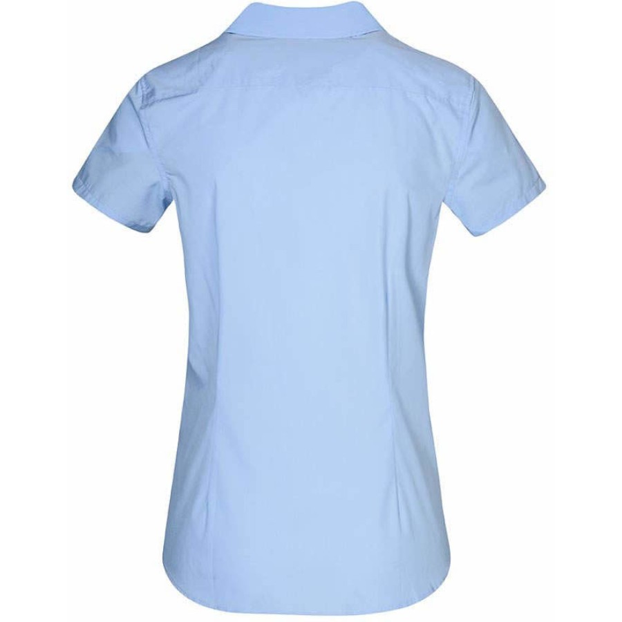 Damen Poplin Shirt Short Sleeve – Bild 3