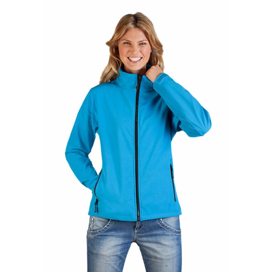 Damen 3-Lagen Softshell Jacke – Bild 2
