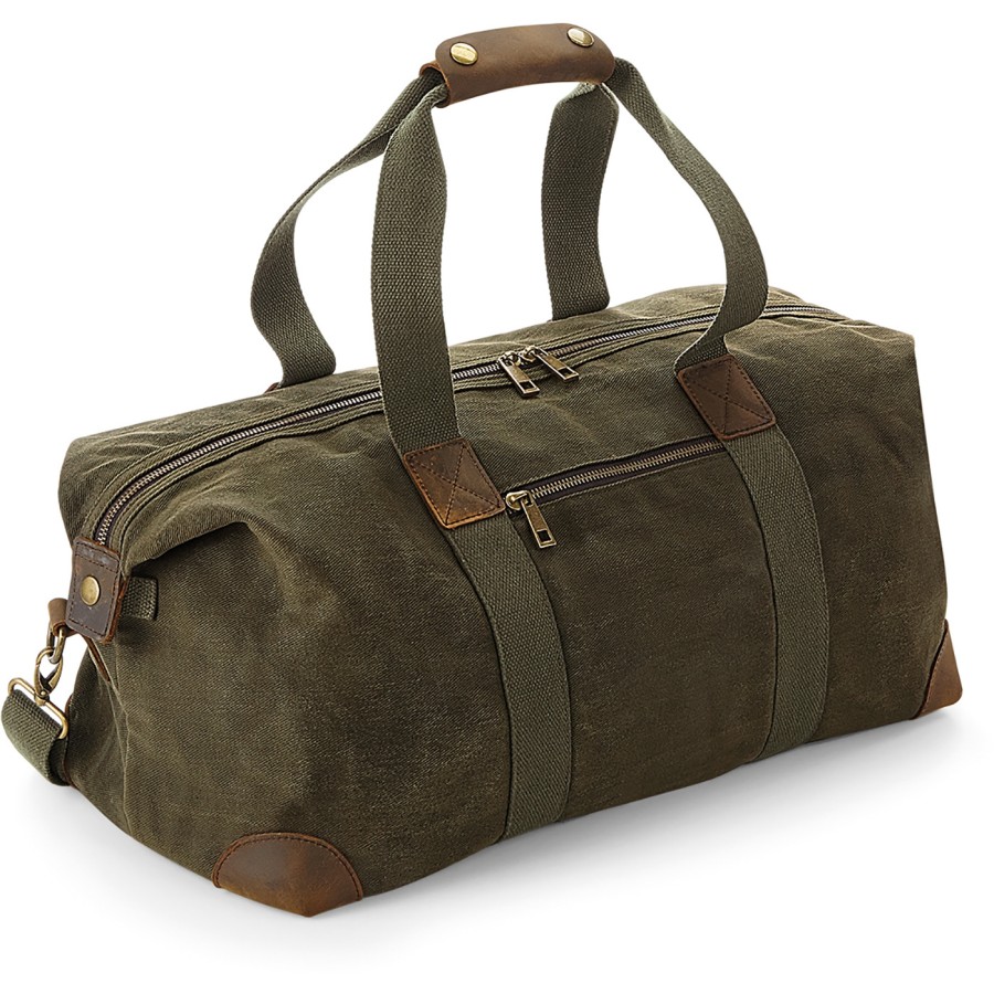 Heritage Waxed Canvas Holdall