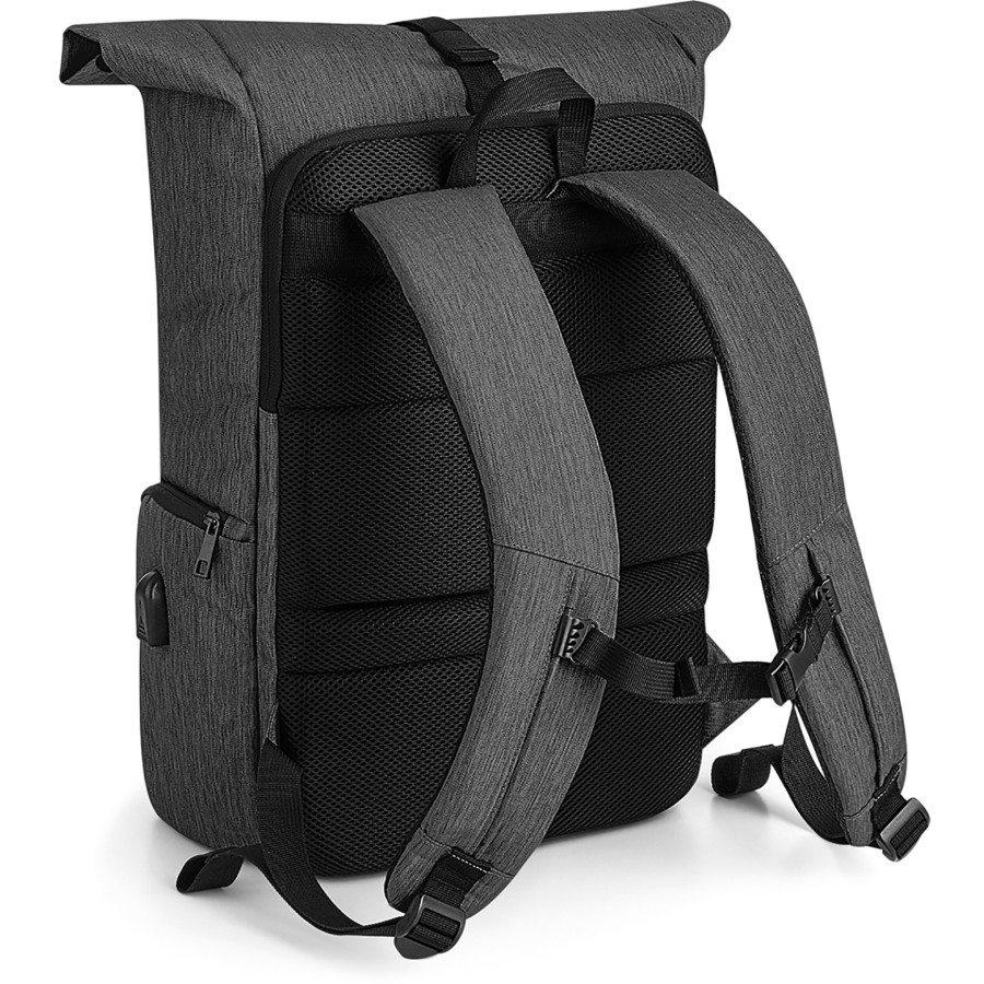 Q-Tech Charge Roll-Top Backpack – Bild 2