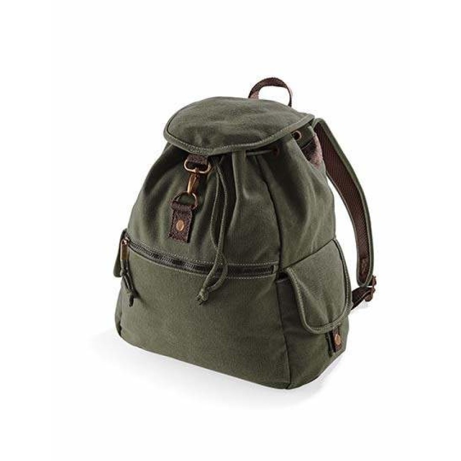 Vintage Canvas Rucksack