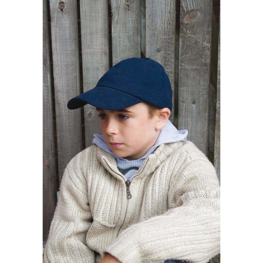Junior Heavy Brushed Cotton Cap – Bild 2