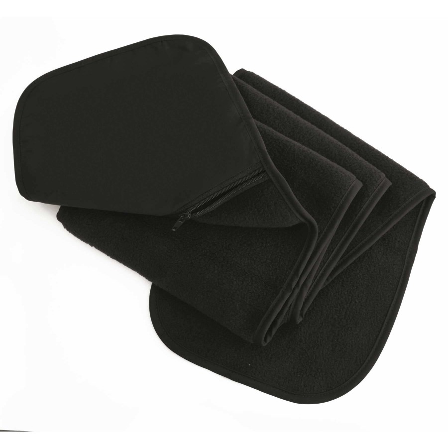 Scarf with Zip Pocket