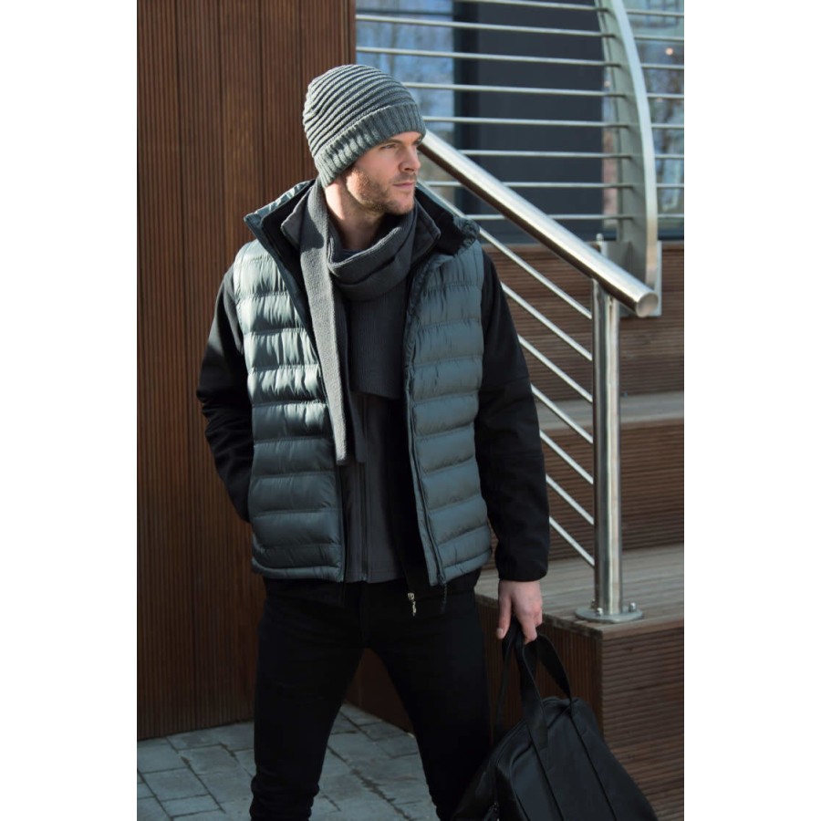 Gefütterter Herren Bodywarmer Ice Bird – Bild 2