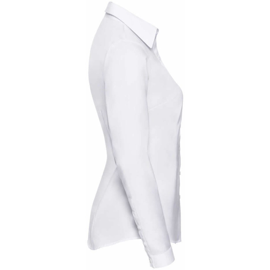Herringbone Bluse langarm – Bild 3