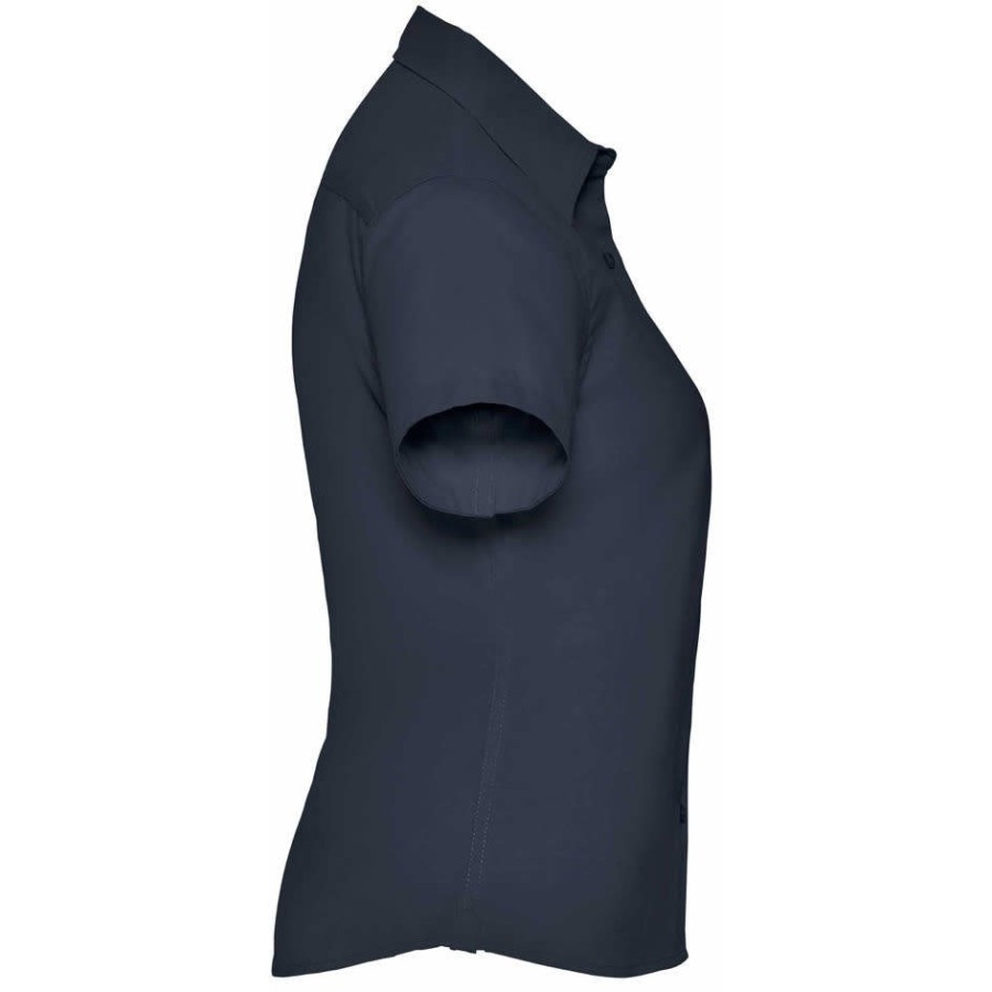 Twill Bluse kurzarm – Bild 3