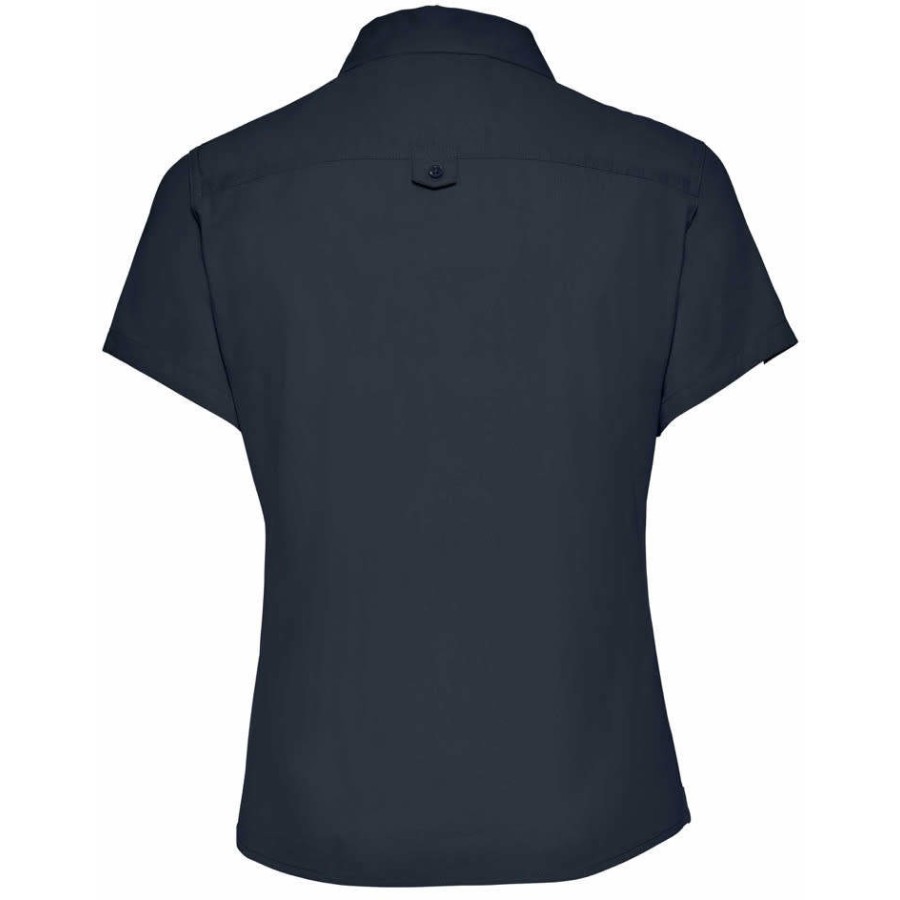 Twill Bluse kurzarm – Bild 6
