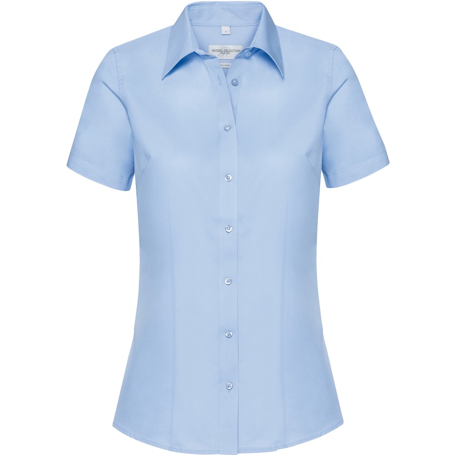 Coolmax® Bluse kurzarm