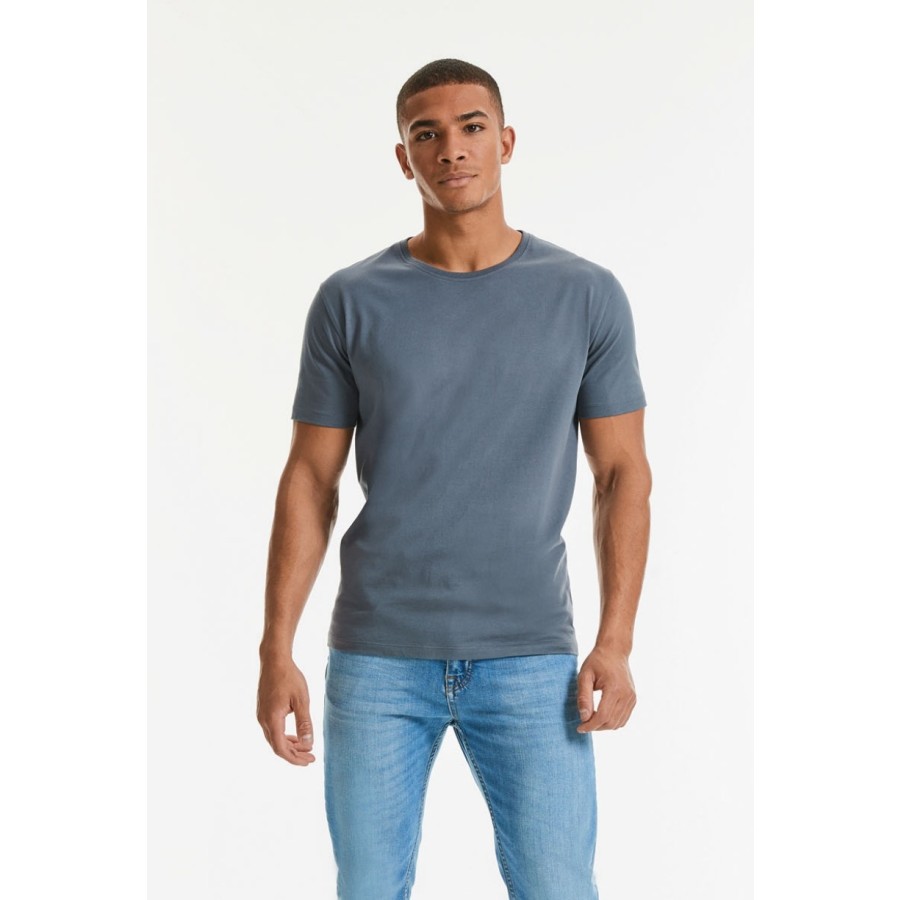 Schweres Herren Bio T-Shirt – Bild 2
