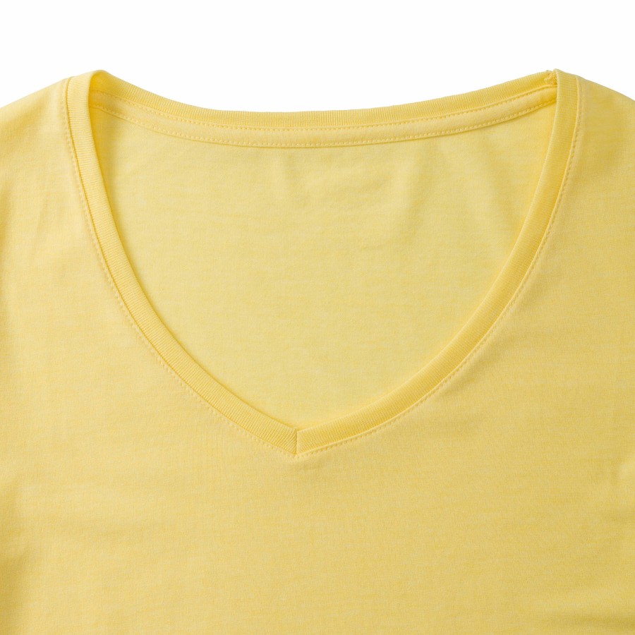 Damen V-Ausschnitt HD T-Shirt – Bild 3