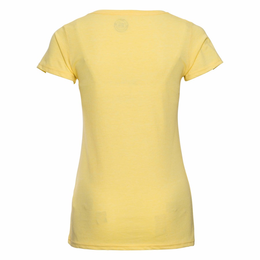 Damen V-Ausschnitt HD T-Shirt – Bild 5