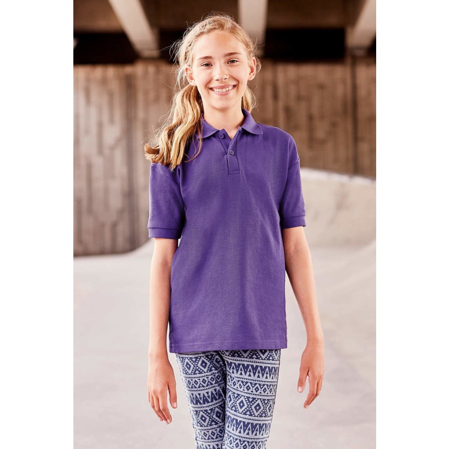 Kinder Piqué Polo – Bild 2