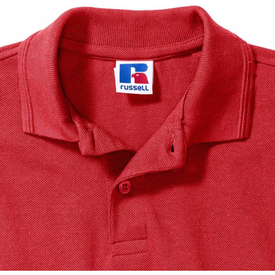 Schweres Kinder Piqué Polo – Bild 3