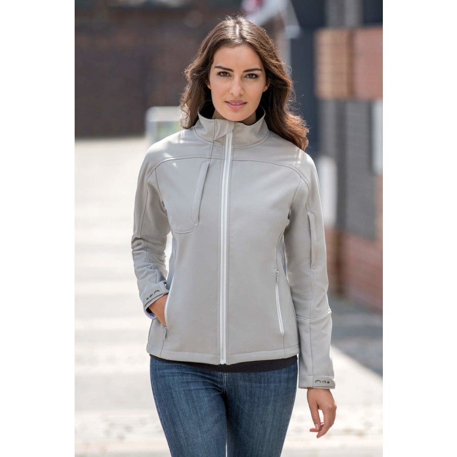Damen 3-Lagen Bionic Softshell Jacke – Bild 2