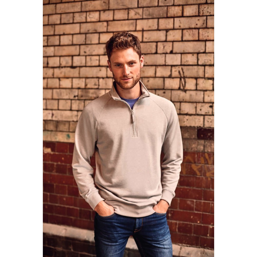 Herren HD Quarter Zip Sweat – Bild 2