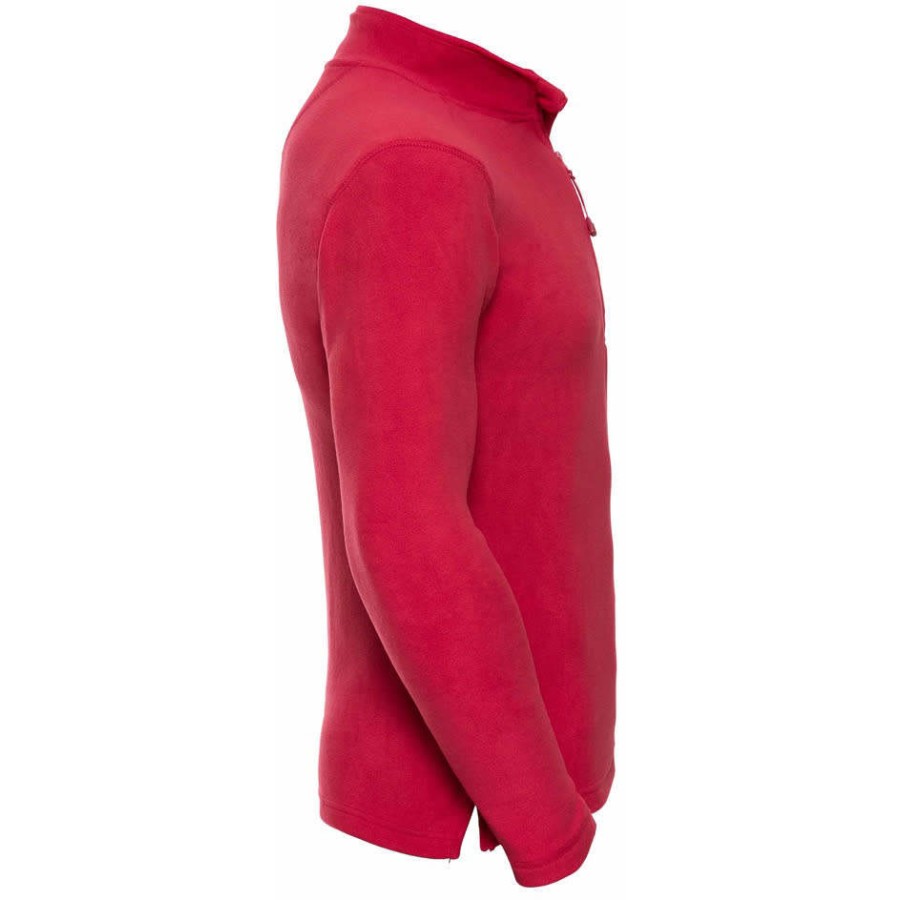 Microfleece Pullover mit 1/4 Zip – Bild 3