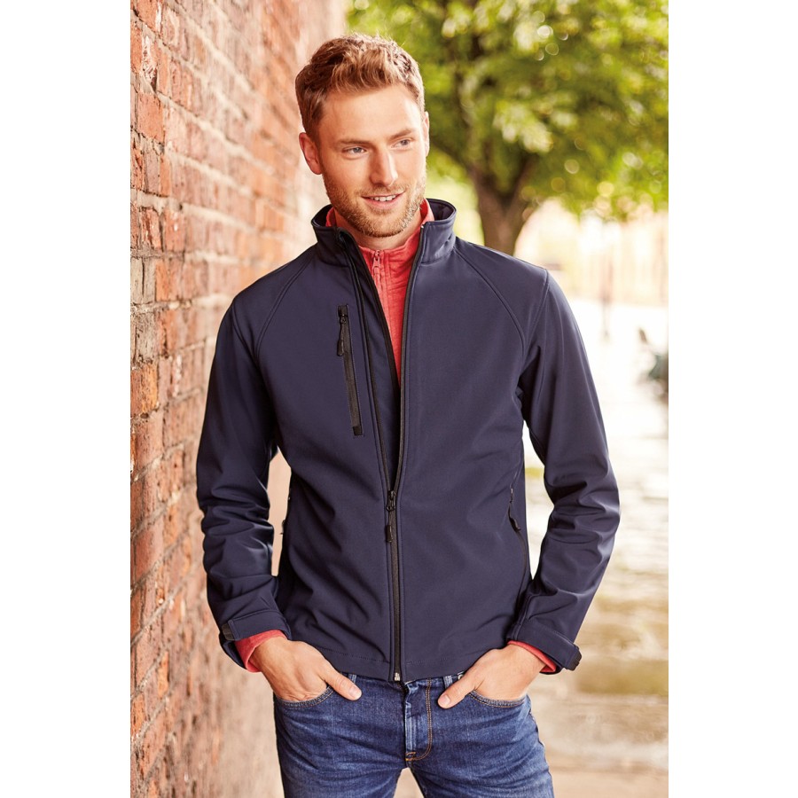 Herren 3-Lagen Softshell Jacke – Bild 2