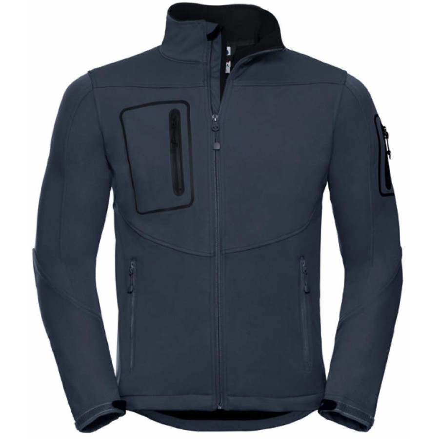 Herren 3-Lagen Sport Softshell Jacke