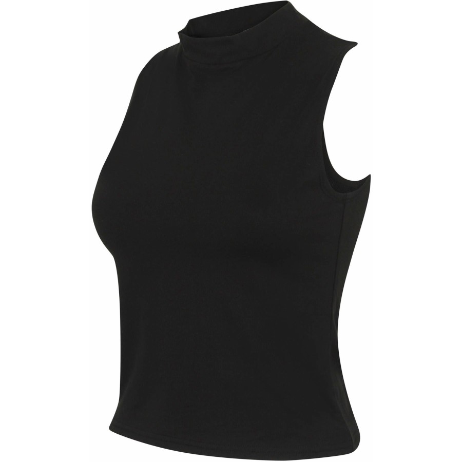 Damen High Neck Crop Vest – Bild 4