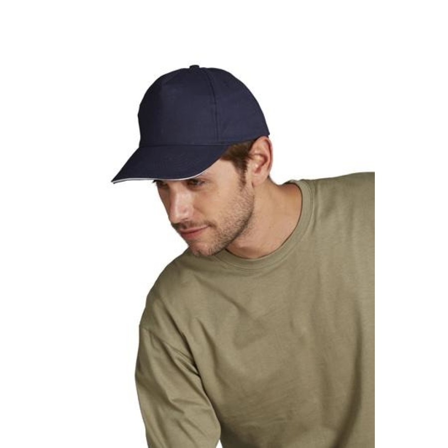 5 Panel Baseball Kappe – Bild 2