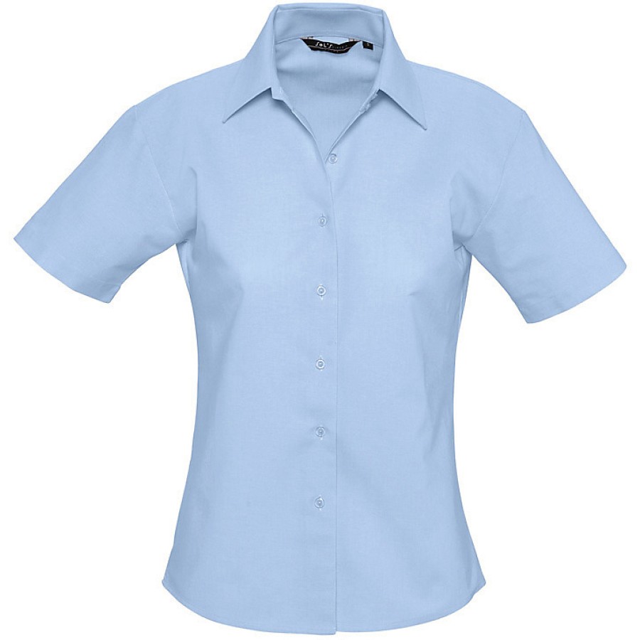 Oxford Bluse kurzarm