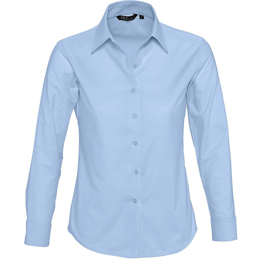 Oxford Bluse langarm