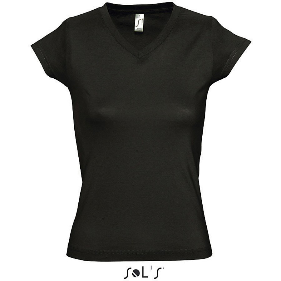 Damen V-Ausschnitt T-Shirt
