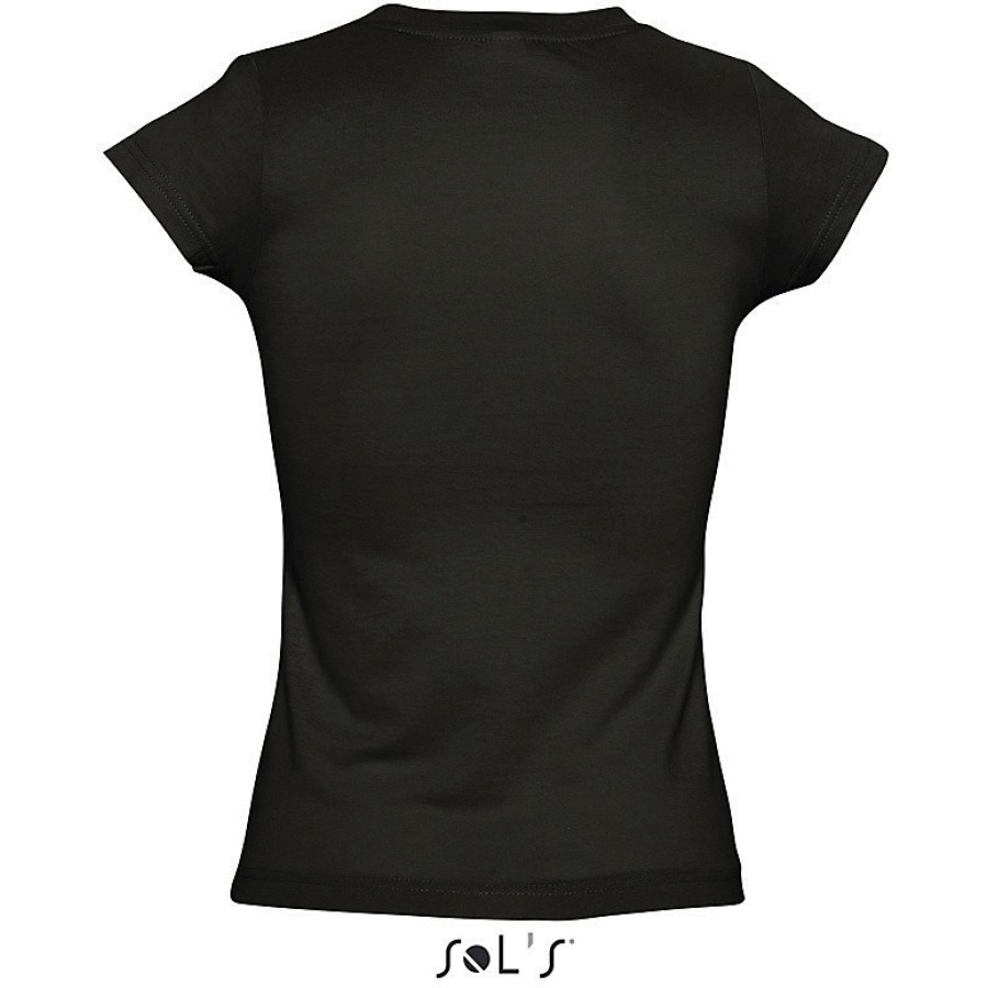 Damen V-Ausschnitt T-Shirt – Bild 3