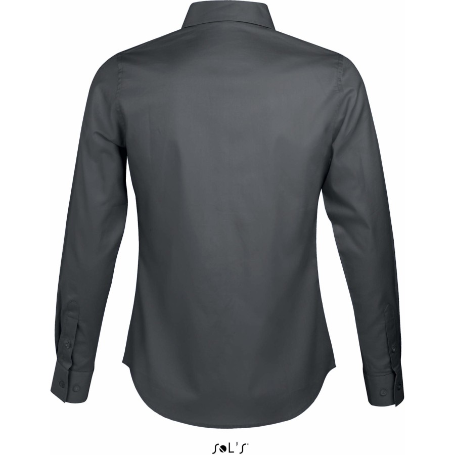 Damen Long Sleeve Shirt Business – Bild 4